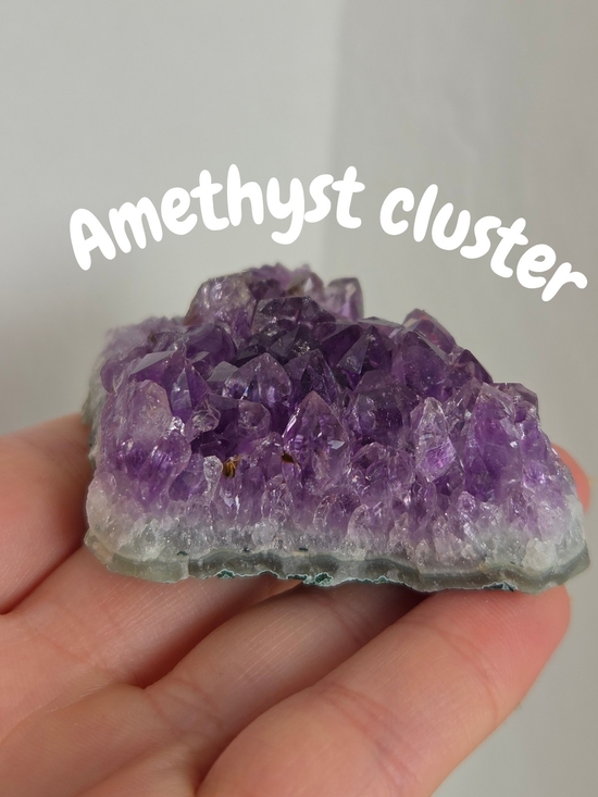 Other - Amethyst Crystal Cluster - Purple Home Accent